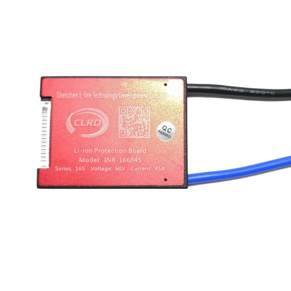 Печатная плата 16S 60V 20A 30A 40A 50A 60A BMS PCM для литиевого аккумулятора 18650 с