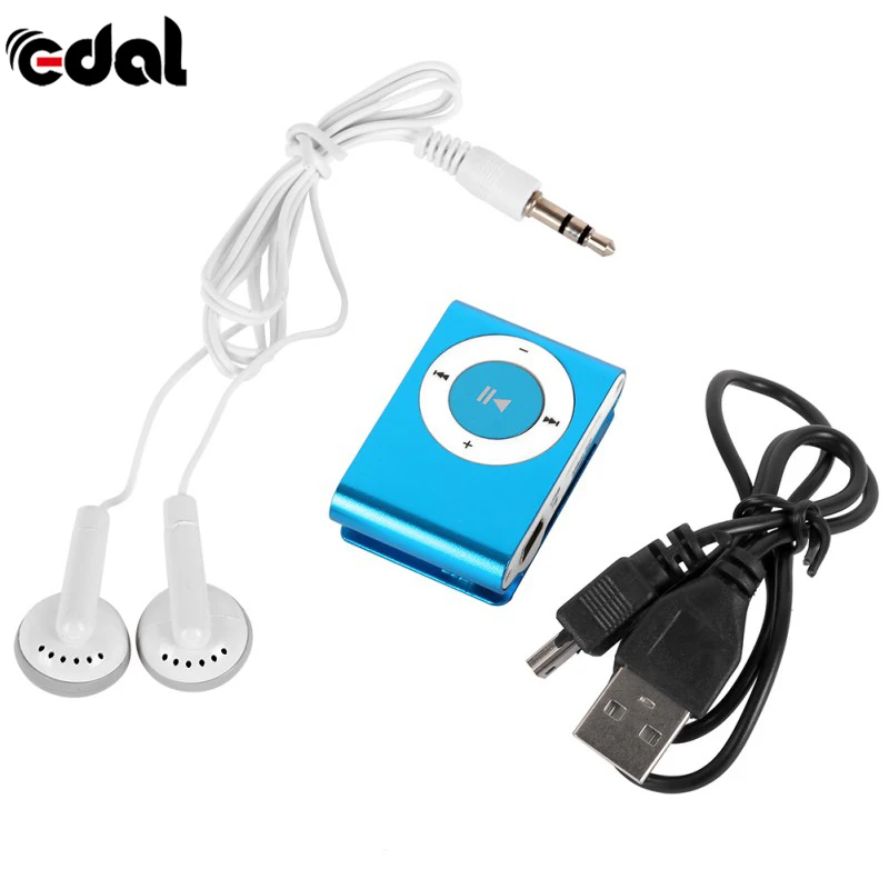 Портативный мини USB Mp3 музыкальный плеер Поддержка Micro TFCard слот MP3 спортивный порт