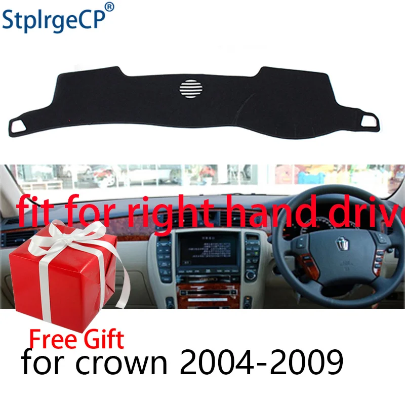 Автомобильный коврик для приборной панели Toyota Crown S180 2003-2009 правого руля