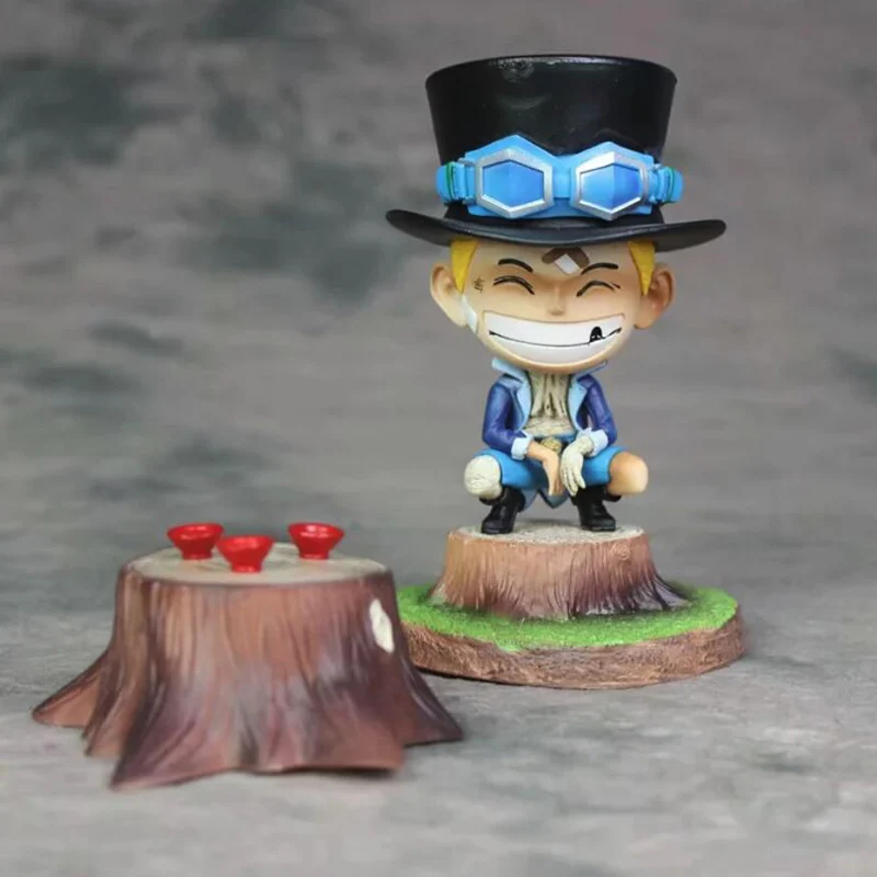 3 шт./компл. Аниме One Piece Luffy Ace Sabo GK ПВХ фигурка 14 см|Игровые фигурки и трансформеры| |