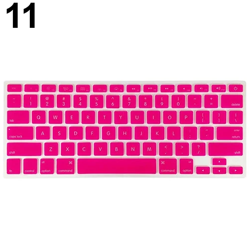 Клавиатура мягкий чехол для Apple MacBook Air Pro Retina 13/15/17 дюймов Защитная крышка
