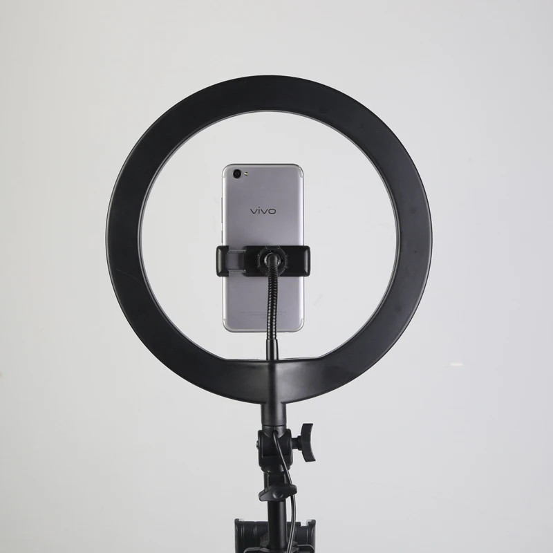 Фотостудия 10 &quotСелфи кольцо света 3 вида цветов Регулируемый USB разъем 120