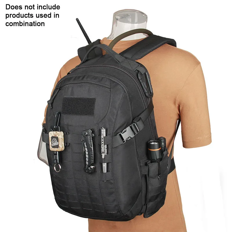 

E.T Dragon Tactical Molle Backpack 38L 900D Fabric Military Unisex Molle Bag CB Color Waterproof Bags Solid Hunting Bag PP5-0069