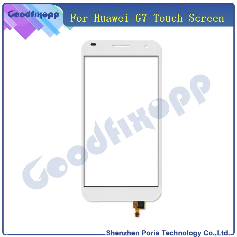 Сенсорный экран Переднее стекло для Huawei G7 дигитайзер панель объектив датчик ЖК