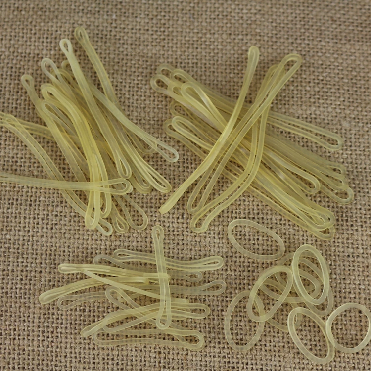 Фото 1 упаковка = 100g = 700/460/370/220 шт.; Оптовая продажа; Детское нижнее белье офис латекс петля резинки прочные на голову эластичная повязка для головы с нахлестом петля канцелярские принадлежности канцелярские товары №1