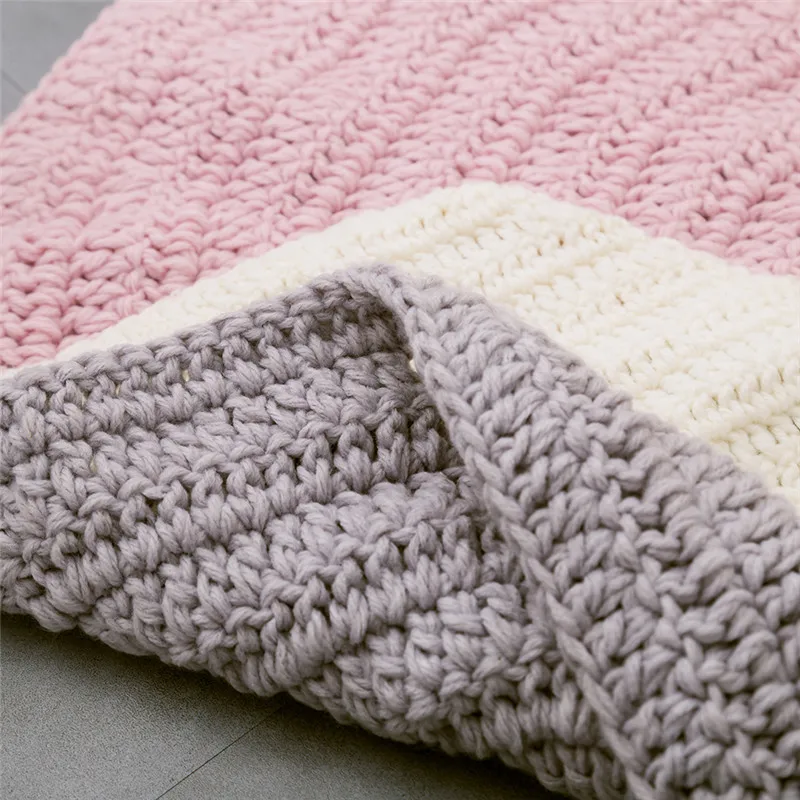 Мультяшный тканый ковер ручной работы акриловый Коврик для йоги с лисой/медведем