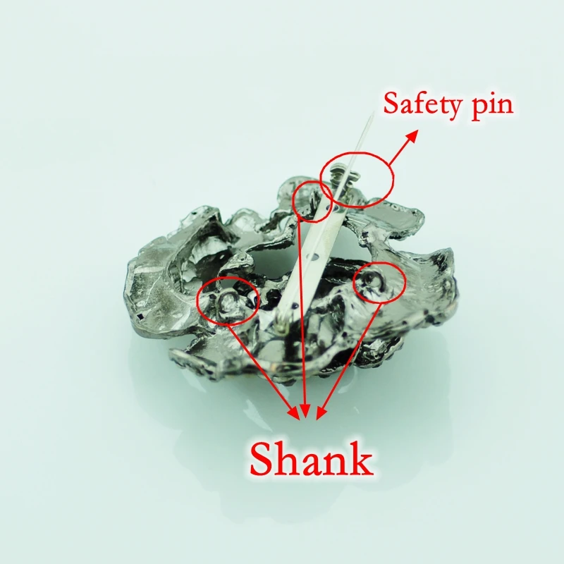 Декоративная брошь в виде розы с кристаллами стразы пуговицы для женщин одежды