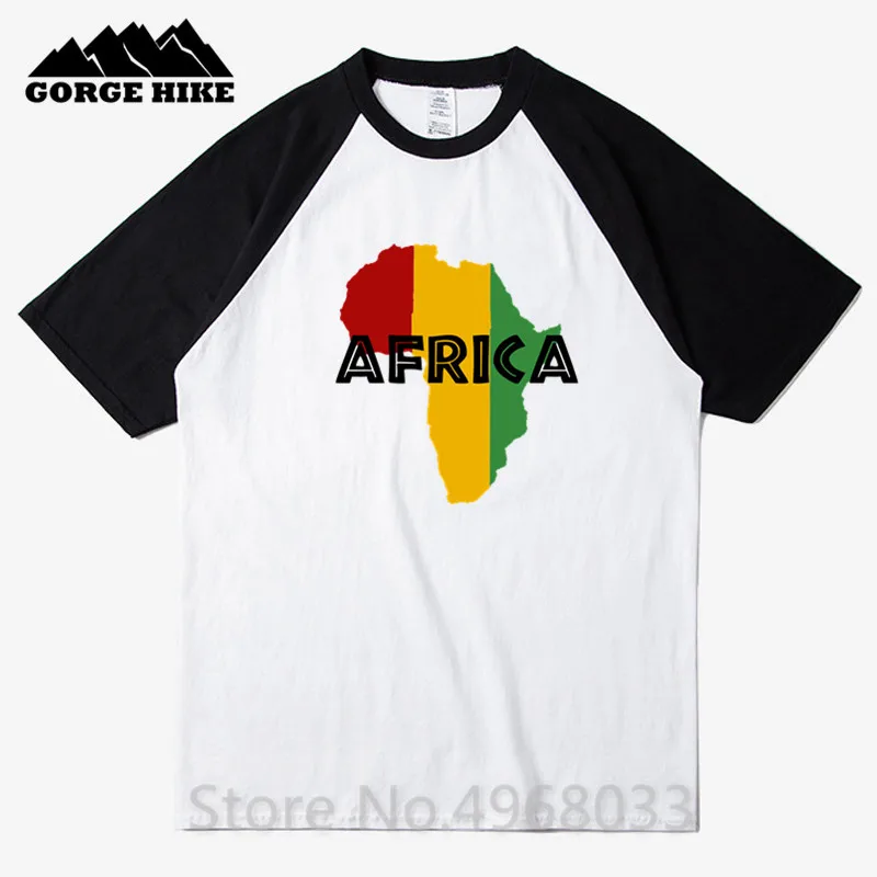 Africa Rasta A tribute to motherland Mama in a rasta reggae стильные мужские футболки с круглым вырезом
