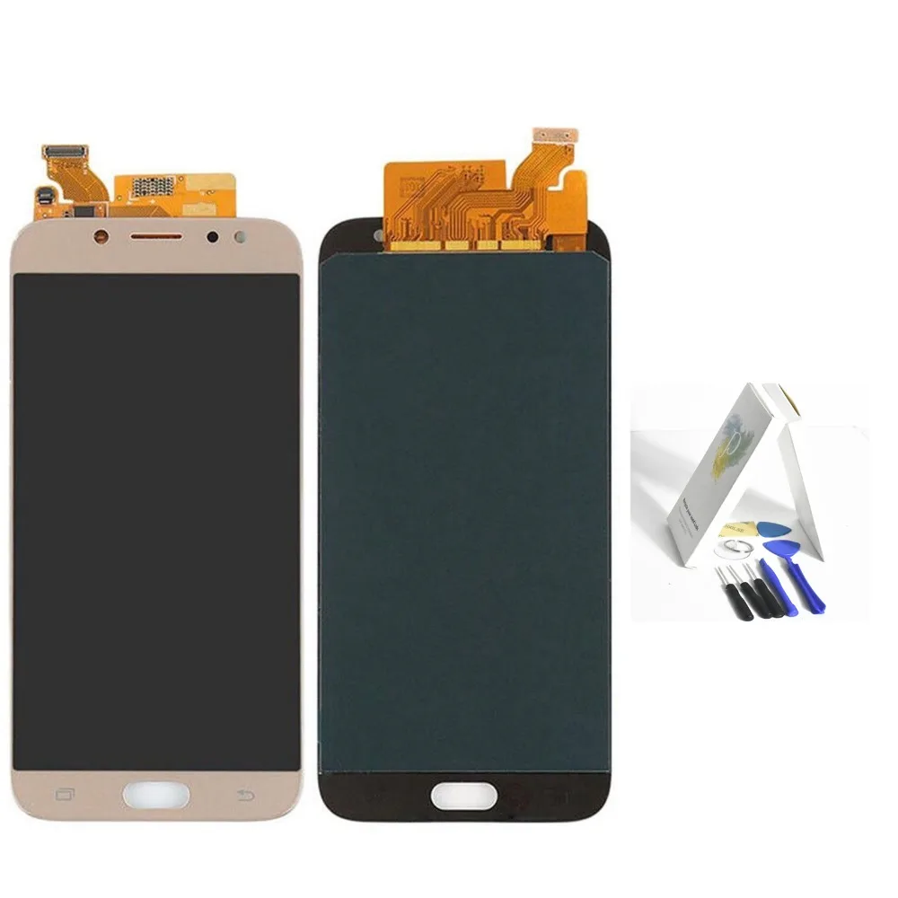 + Оригинальный Дисплей J7 Pro J730 для SAMSUNG Galaxy ЖК дисплей Сенсорный экран J730F