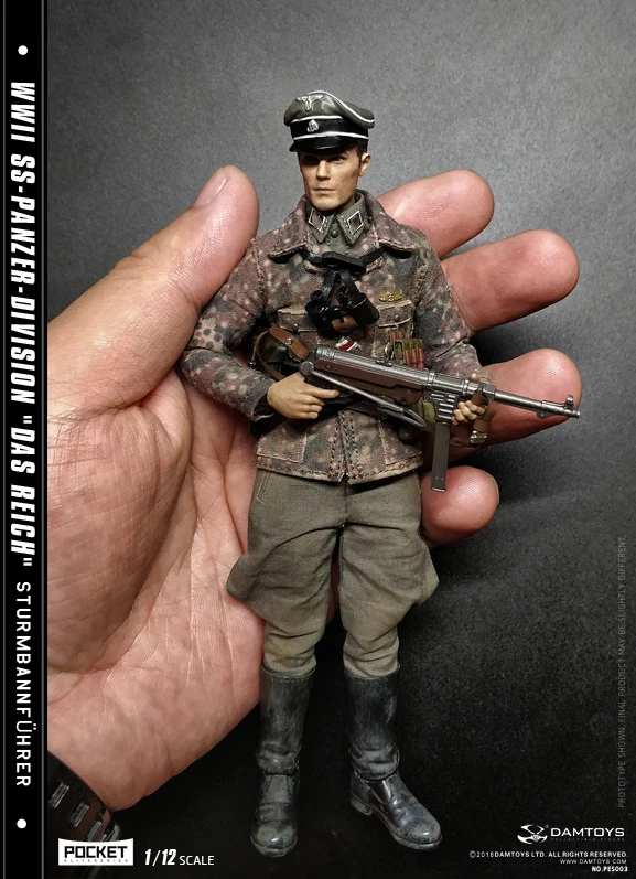 DAMTOYS PES003 1/12 WWII немецкая бронированная дивизия Mager фигурка солдата с 2 головками Коллекционная фигурка куклы
