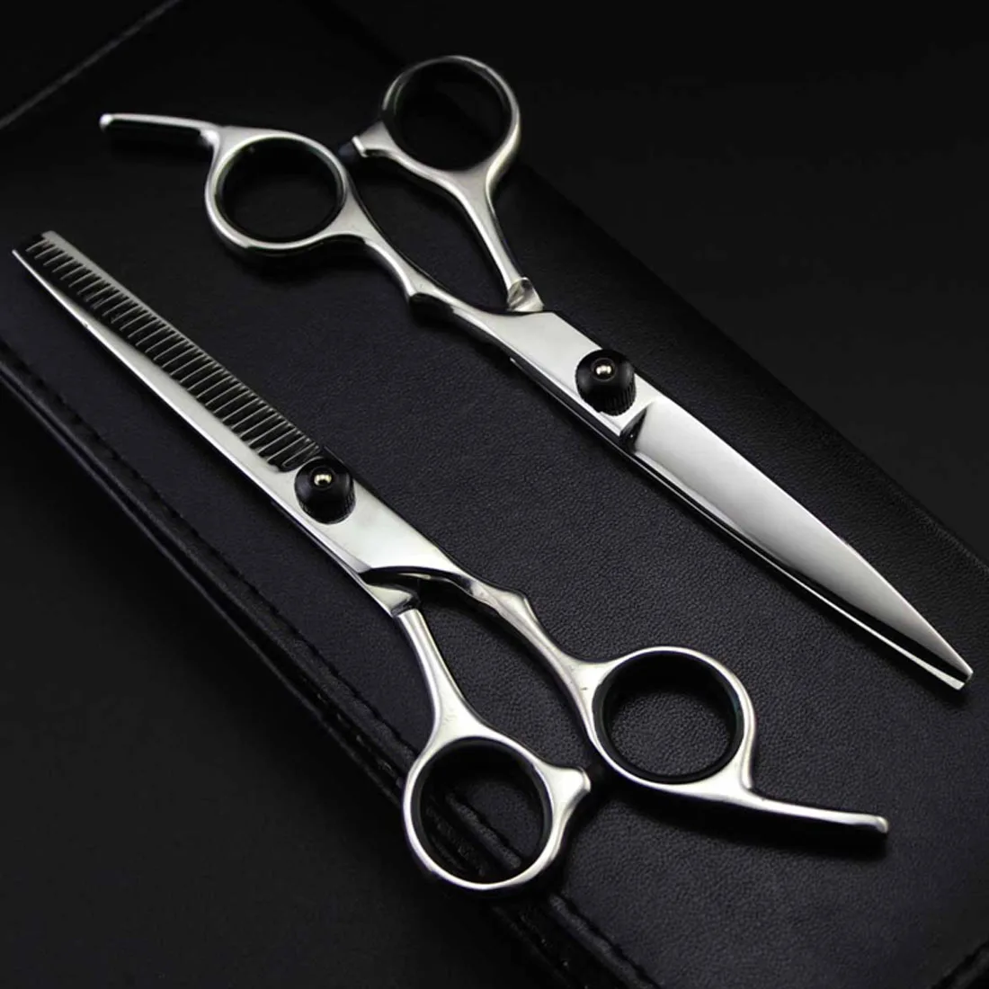

Color cutting thinning styling tools hair scissors salon professional hairdresser haircut thinning scissors hairdressing set