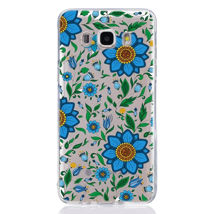 Для Samsung Galaxy A3 A5 2016 2017 prime J1 J2 J3 J5 J7 TPU цветной мягкий чехол с рисунком розы Desig Fundas C333