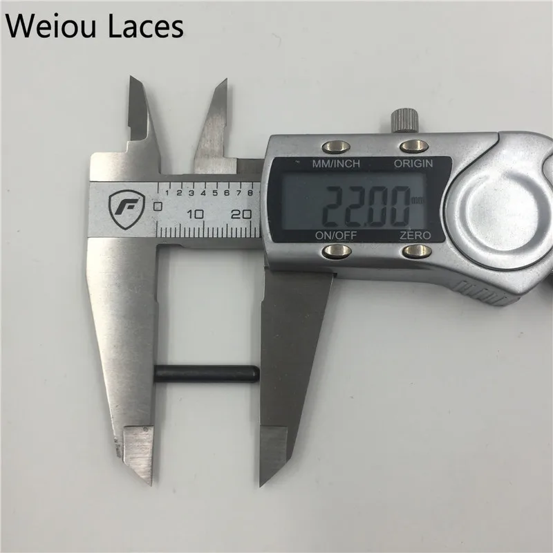 Weiou 100 шт./лот 3,8x22 мм кружевная одежда для обуви металлические шнурки наконечники DIY Замена аглет серебро золото черный