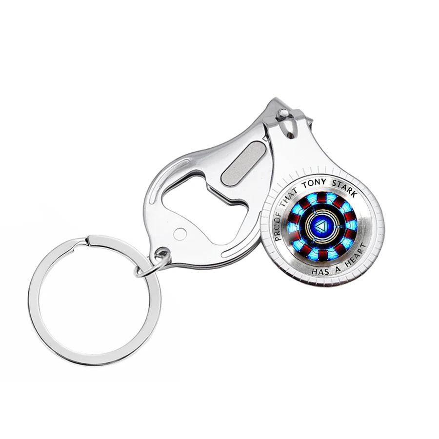 Многофункциональная машинка для стрижки ногтей Железный человек открывалка