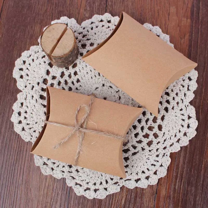 10 шт. новый коричневый пользу конфеты подарок Коробки для свадебный присутствует