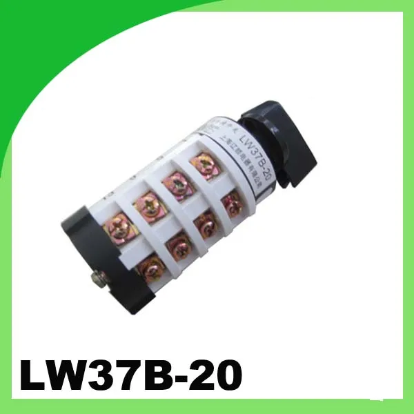 LW37B-20 поворотный переключатель 50/60Hz 8 позиции 16 терминалы сенсорный выключатель