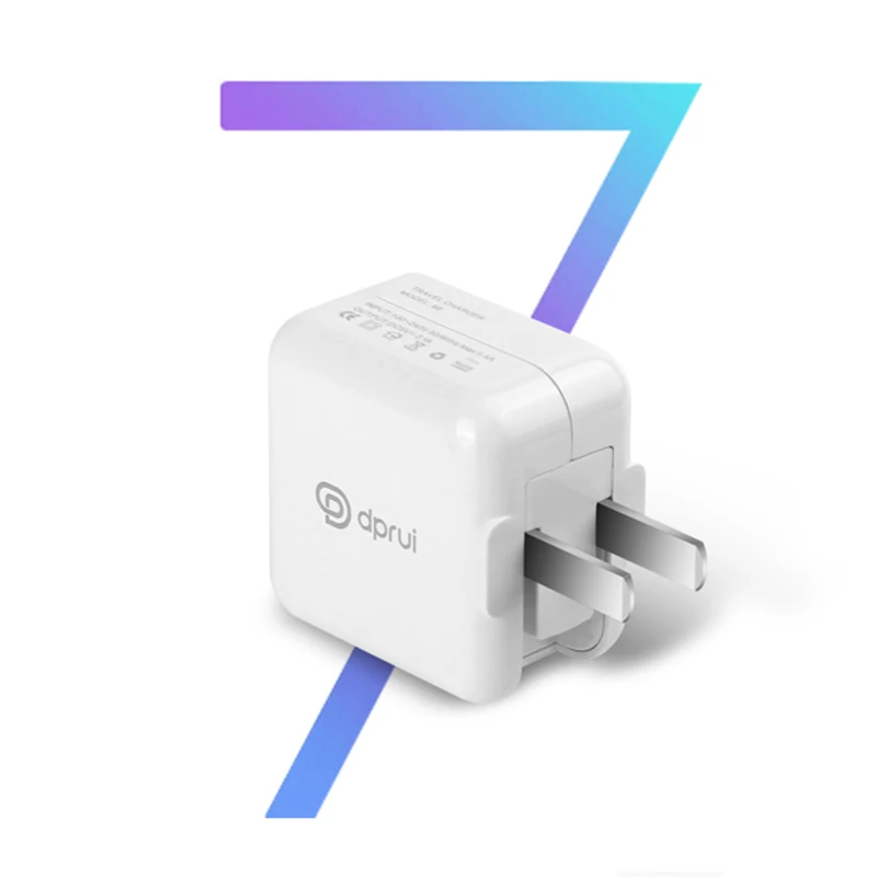 DPRUI 2018 качество новое USB зарядное устройство для iPhone iPad samsung 5 В в/1.5A путешествия