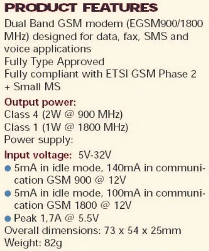 Wavecom fastrack M1306B GSM модем Q2406B RS232 Интерфейс M2M передачи данных открытого по команде