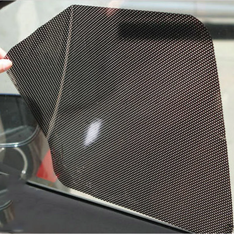 2 шт./лот автомобильный солнцезащитный козырек УФ стикер электростатические