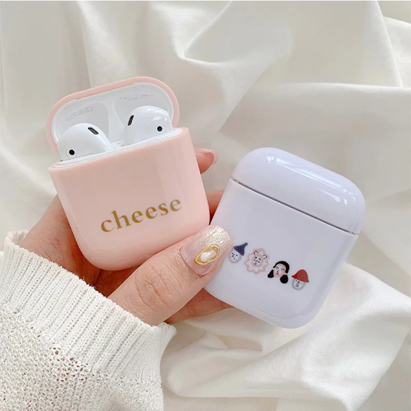 Модный градиентный мраморный чехол для Apple Airpods, милый Жесткий Чехол для наушников Airpod, чехол для наушников, защитный чехол