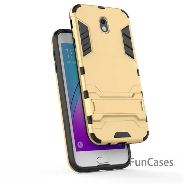Для Samsung Galaxy J3 J5 J7 Pro 2017 ЕС чехол жесткий защитный противоударный чехол-Броня из