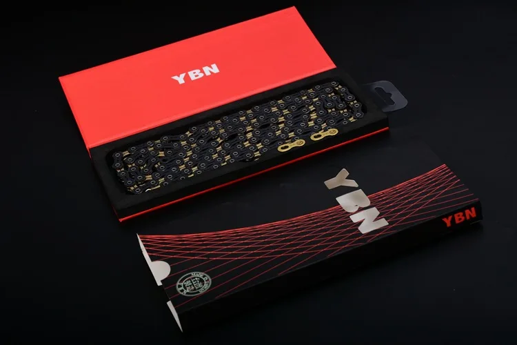 YBN велосипедные титановые цепи MTB Горный Дорожный велосипед Chians 10 цепь для