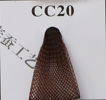 CC20 Coffee 6 см Check Крин вуаль из конского волоса Чародейка нейлоновая сетчатая ткань 100 ярдов/лот - Цвет: CC20 Coffee