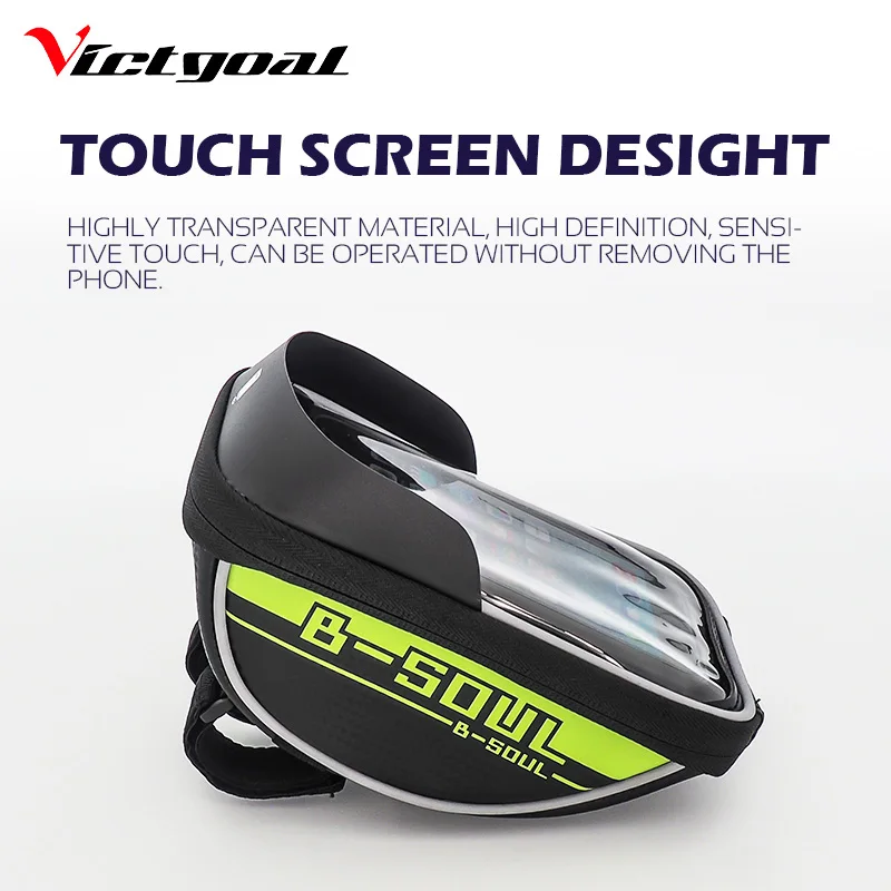 Для велосипеда VICTGOAL водонепроницаемая сумка для горного велосипедная Передняя