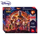 Disney игрушка пазл из 500 частей бумажный пазл для взрослых родителей и детей образовательные головоломки для детей игрушки