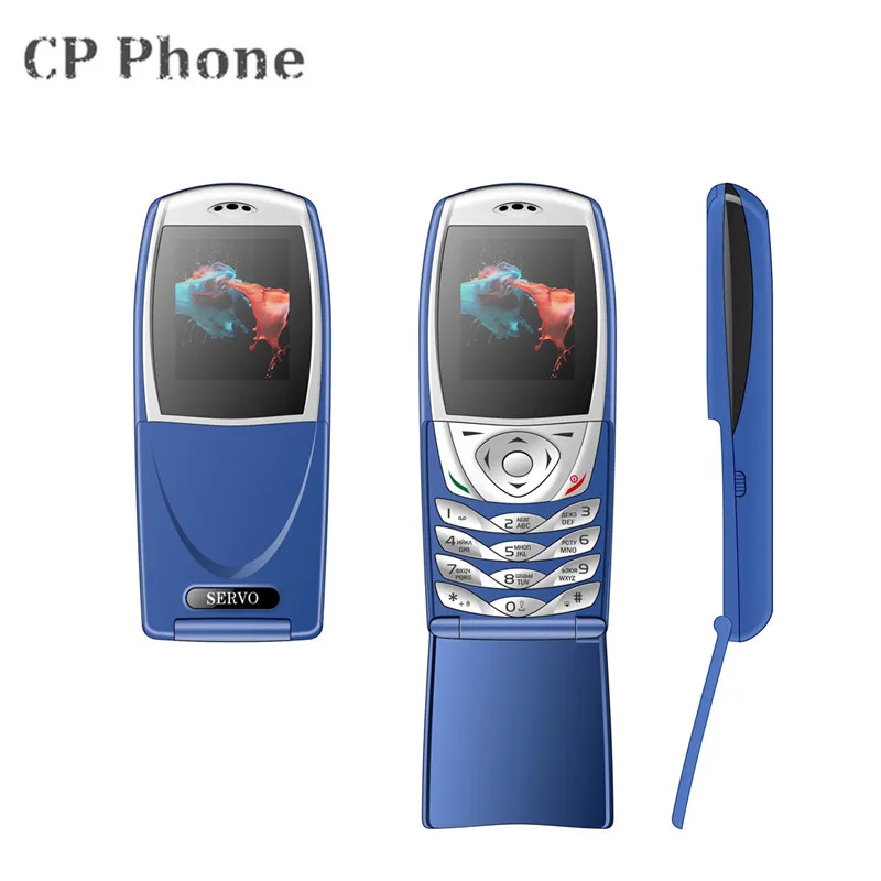 SERVO S06 1,77 дюймов две sim-карты мобильные телефоны с GSM вибрацией снаружи fm-радио мобильный телефон русская клавиатура русская буква