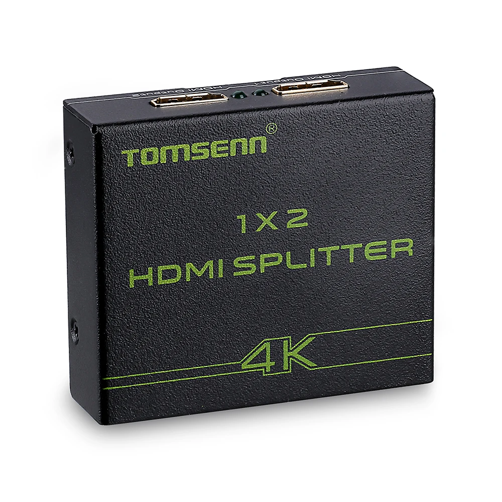 Разветвитель HDMI 1X2 версии 1 4 с питанием от разветвитель двойным монитором для Full HD