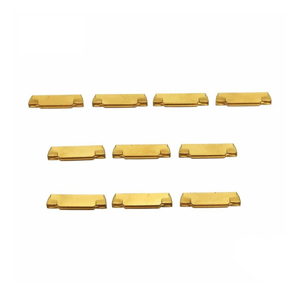 10Pcs MGMN200-G 2mm Carbide Insert for MGEHR/MGIVR Grooving Cut Off Turning Tool
