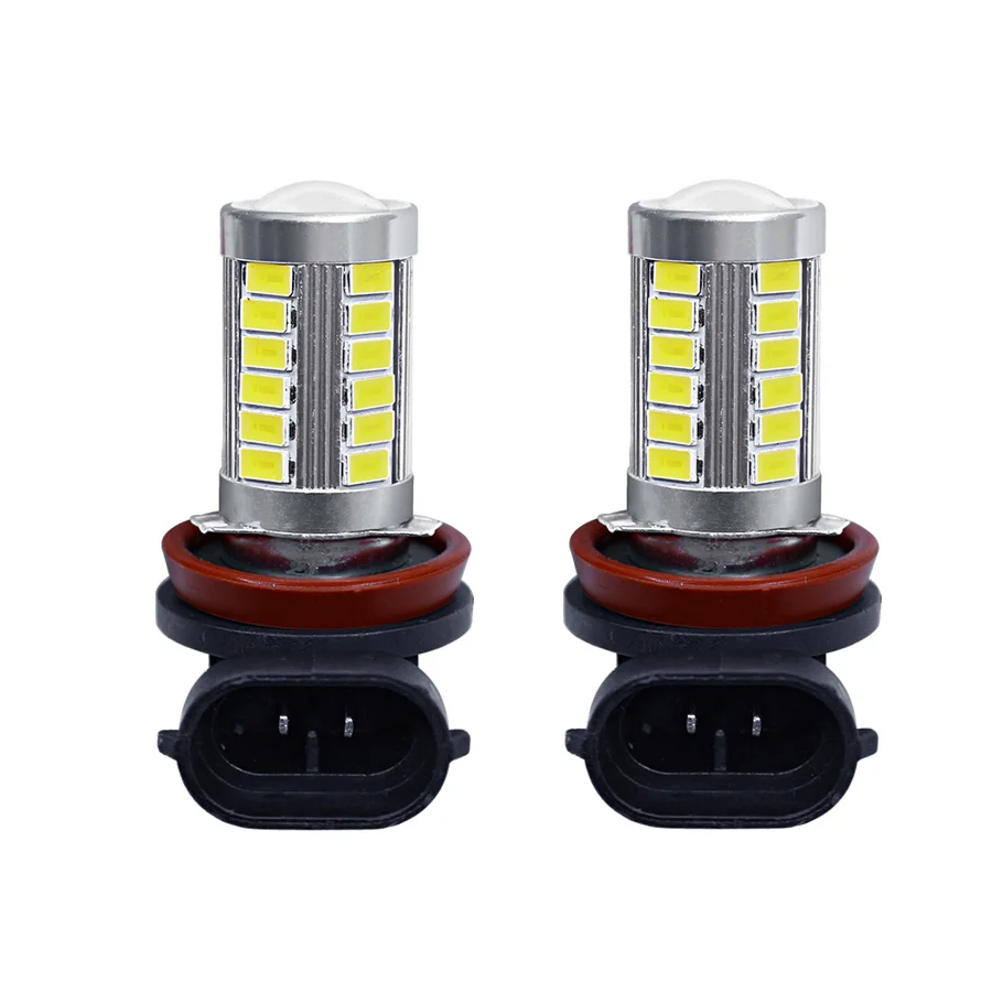 Светодиодные лампы H11 2 шт. H8 9006 HB4 9005 HB3 противотуманные фары 5630/5730SMD автомобильные