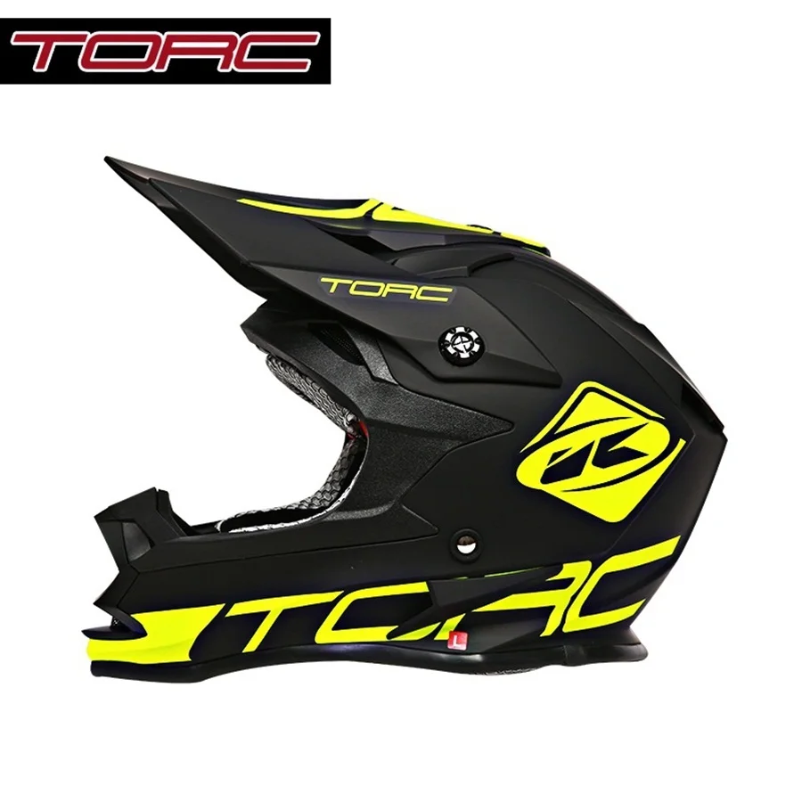matt black 1 шт. TORC T32 внедорожный мотоцикл мото байк Кроссовый гоночный Кроссовый дышащий мотоциклетный шлем - Цвет: matt black