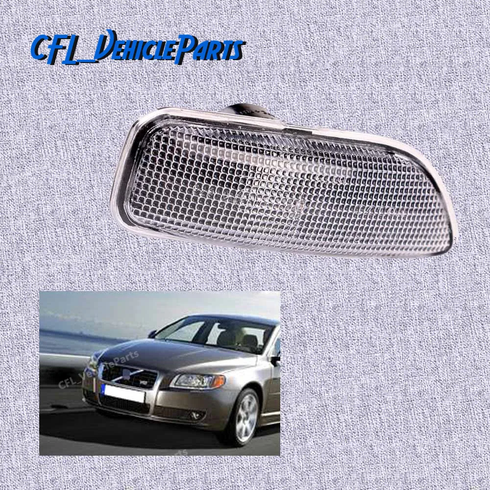 Левое крыло габаритного света сигнала поворота Индикатор лампы без 30722641 для Volvo