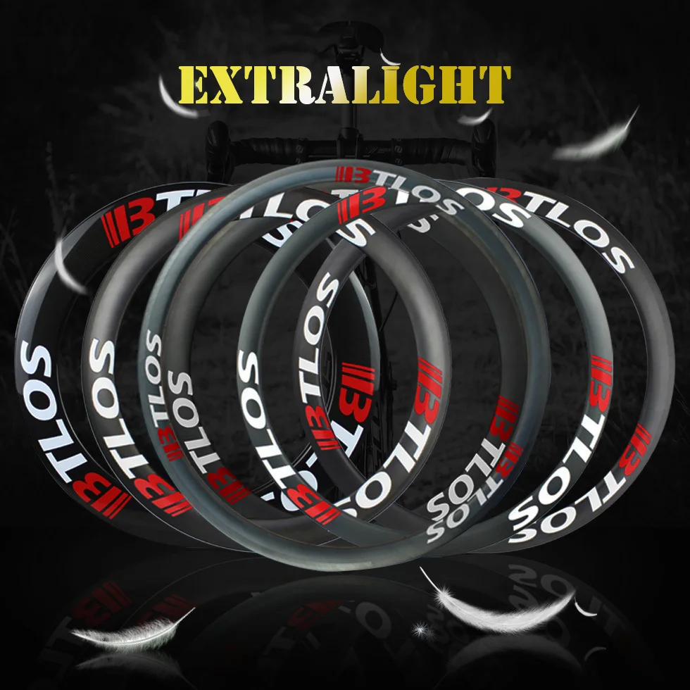 Сверхлегкие Углеродные велосипедные колеса глубиной 30 80 мм специальные