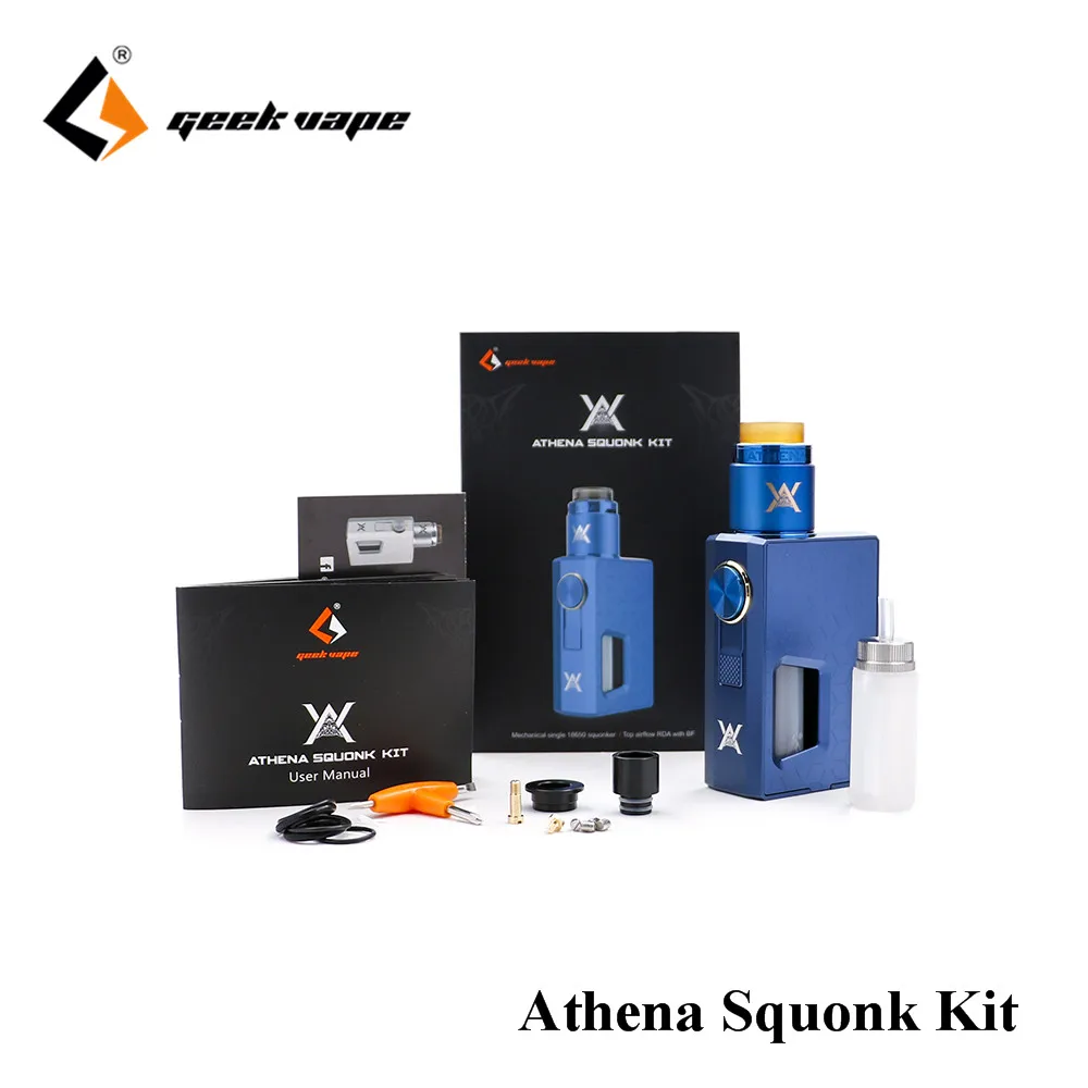 Большая распродажа! GeekVape Athena набор сквонок 6 5 мл бутылка с сквонк механический