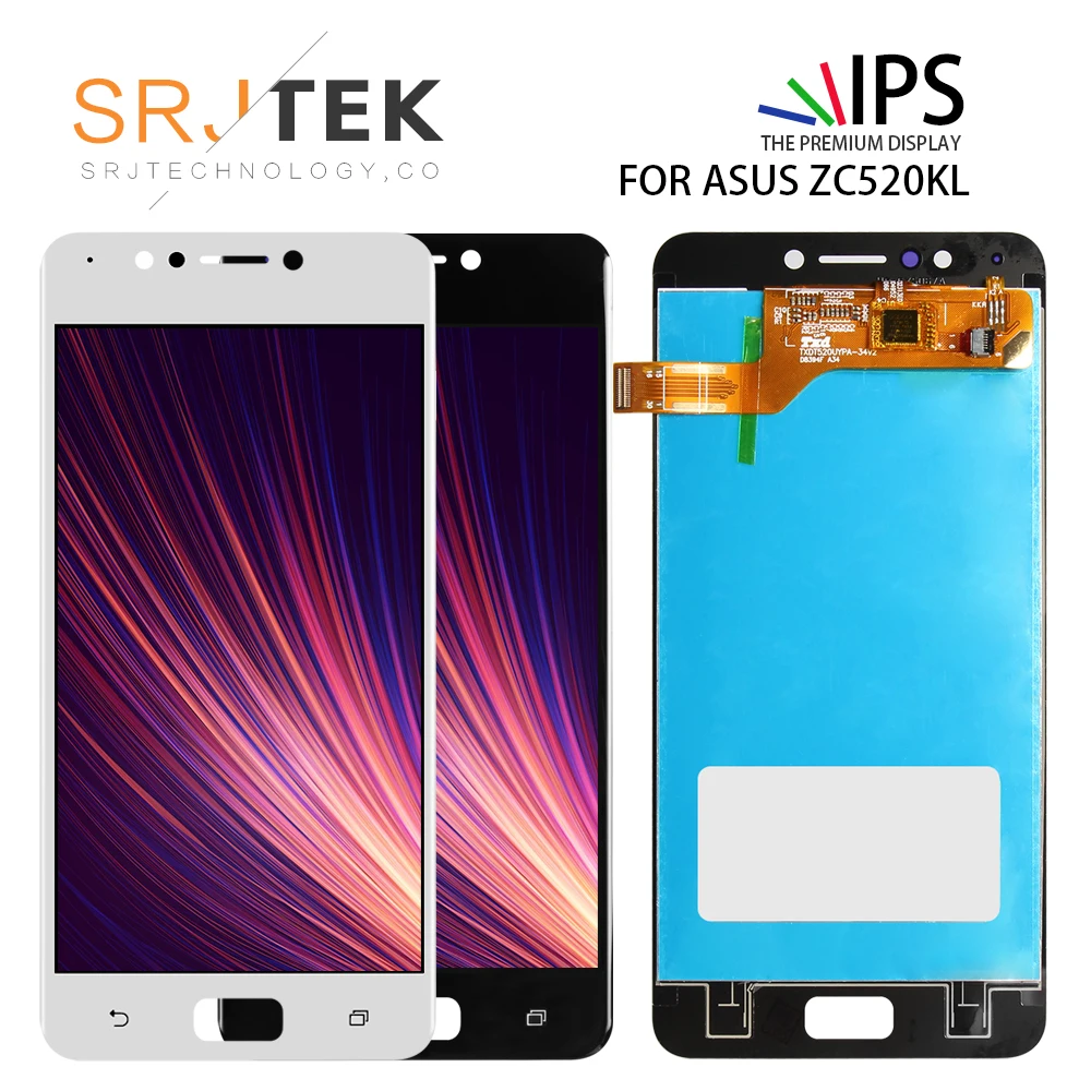 SRJTEK экран 5 2 дюйма ZC520KL сенсорный для ASUS ZenFone 4 MAX ЖК дигитайзер X00HD матрица с рамкой
