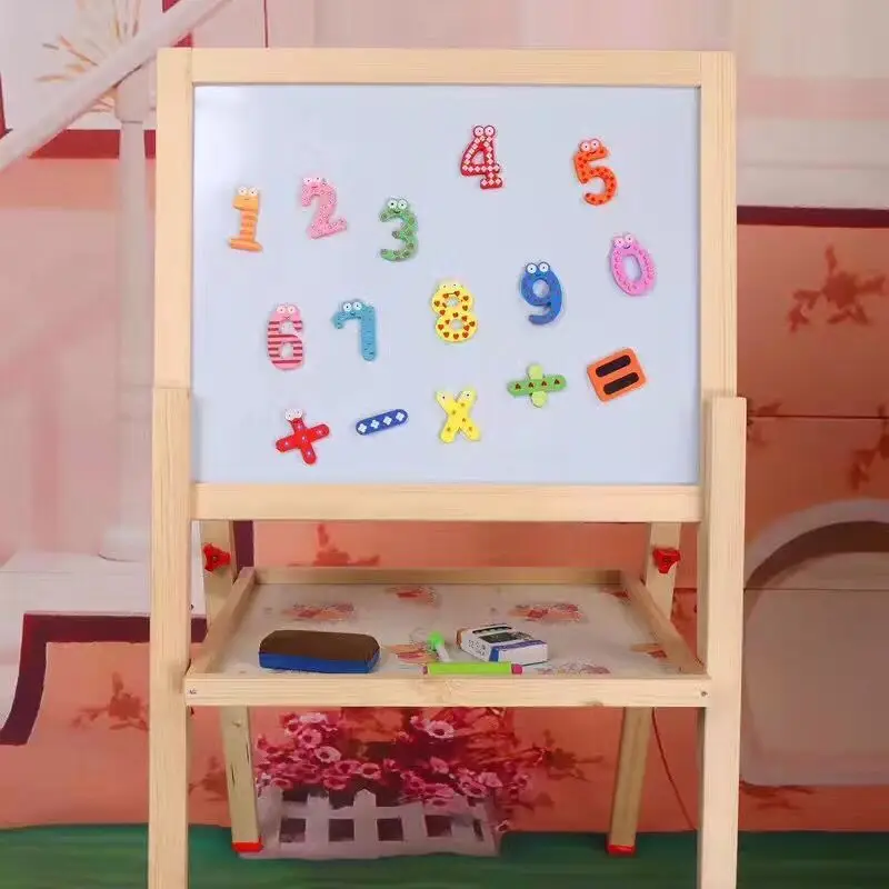 Бесплатная доставка 15 шт./упак. Творческий Деревянный Магниты на холодильник