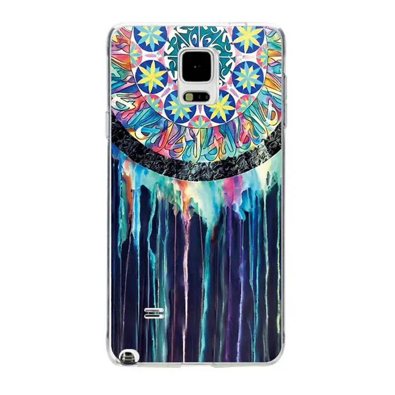 Qmswei ТПУ мягкий чехол для телефона samsung S8 s6 s7 edge s4 s5 s3 C5 C9 note3 note4 note5 ясно Радужный со