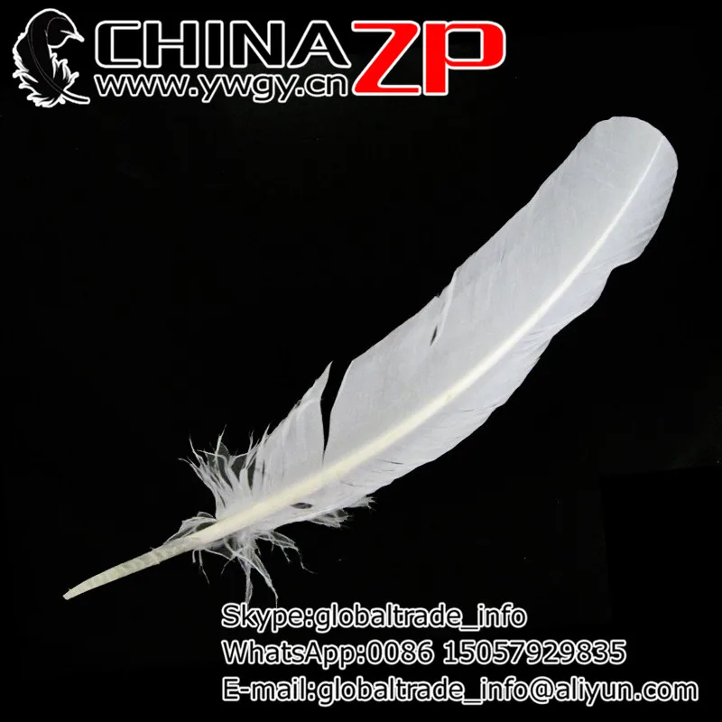 CHINAZP завод www.ywgy.cn 500 шт./лот 30 ~ 35 см (12 14 дюймов) Длина Горячая продажа отбеленные