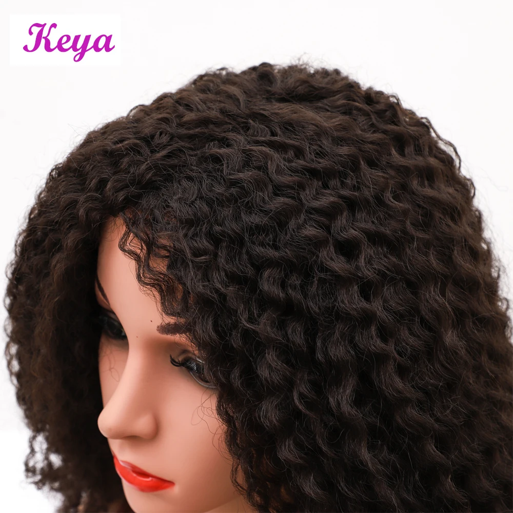 Keya длинные афро курчавые кучерявые парики африканские волосы стиль 18 дюймов
