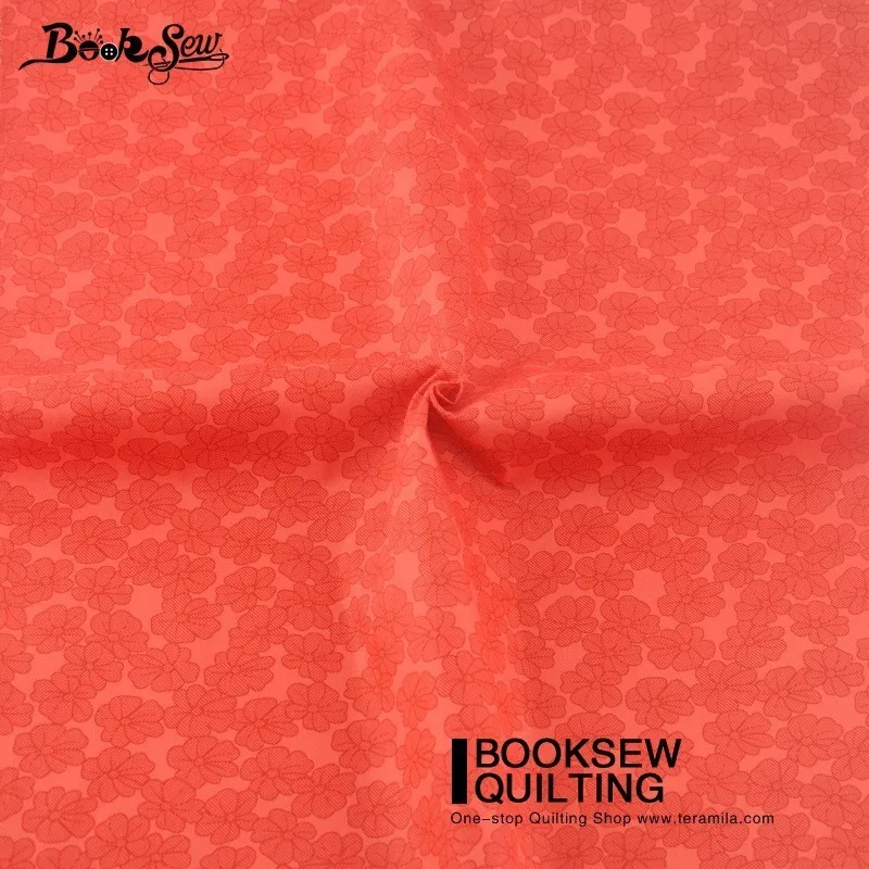 Домашний текстиль Booksew красная подушка с цветочным принтом хлопковый саржевый