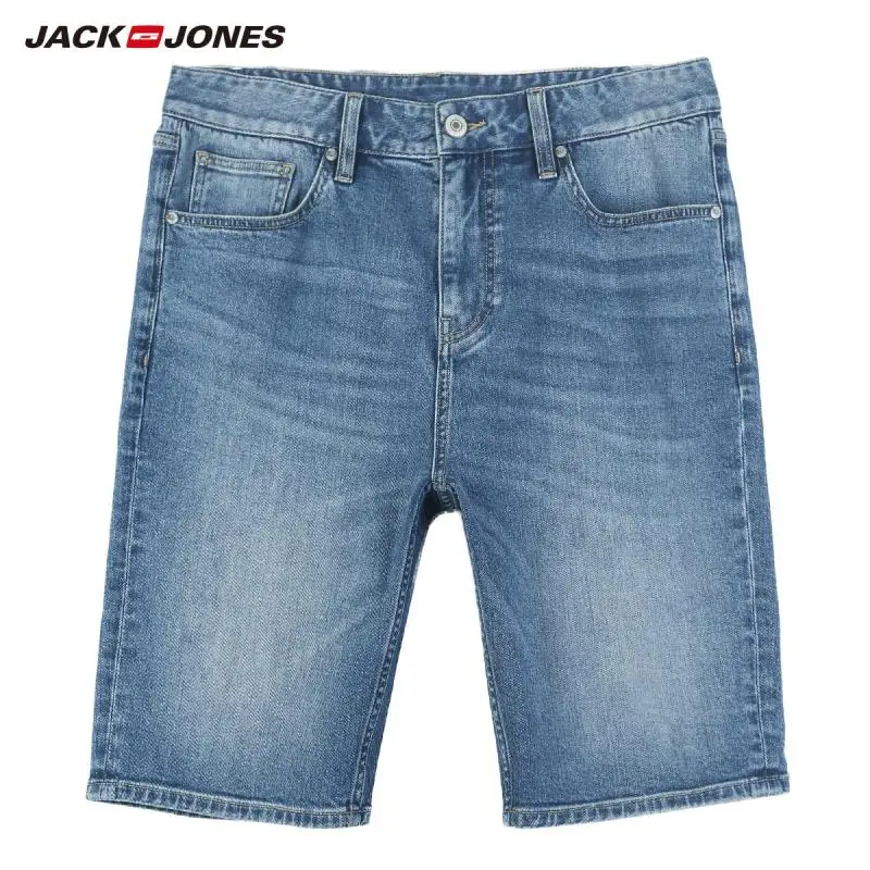 Jack Jones мужские свободные хлопковые джинсовые шорты до колена | 219243504