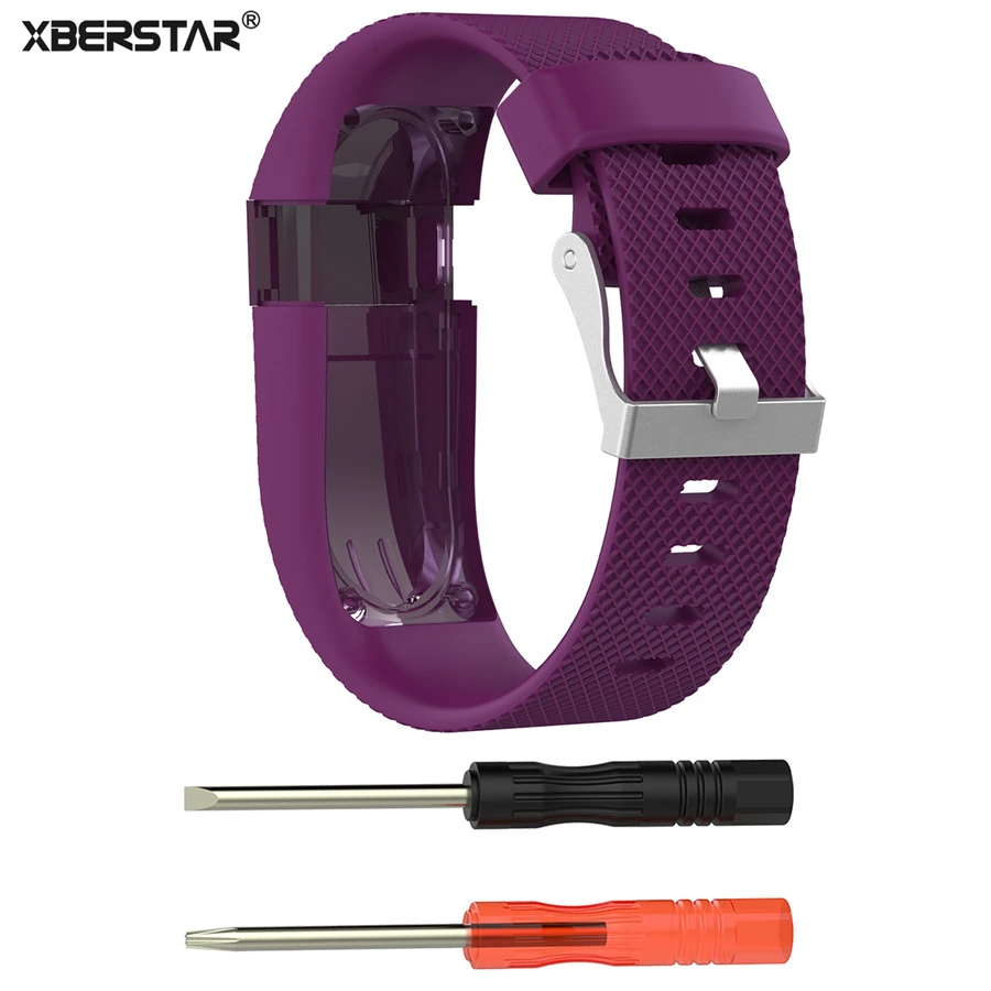 XBERSTAR ремешок для наручных часов Fitbit Charge HR Ремешки беспроводной трекер активности