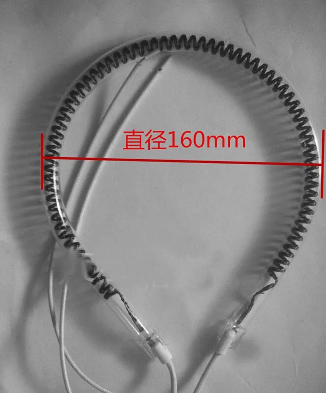 Солнцезащитный электрический нагреватель углеродное волокно галогенный 160