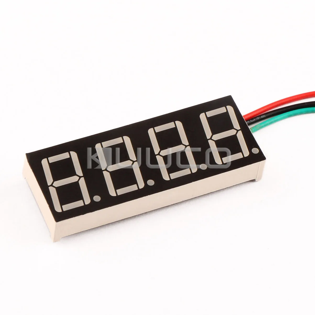 Мини Тахометр 0 56 &quotзеленый светодиодный цифровой спидометр постоянного тока 7 ~