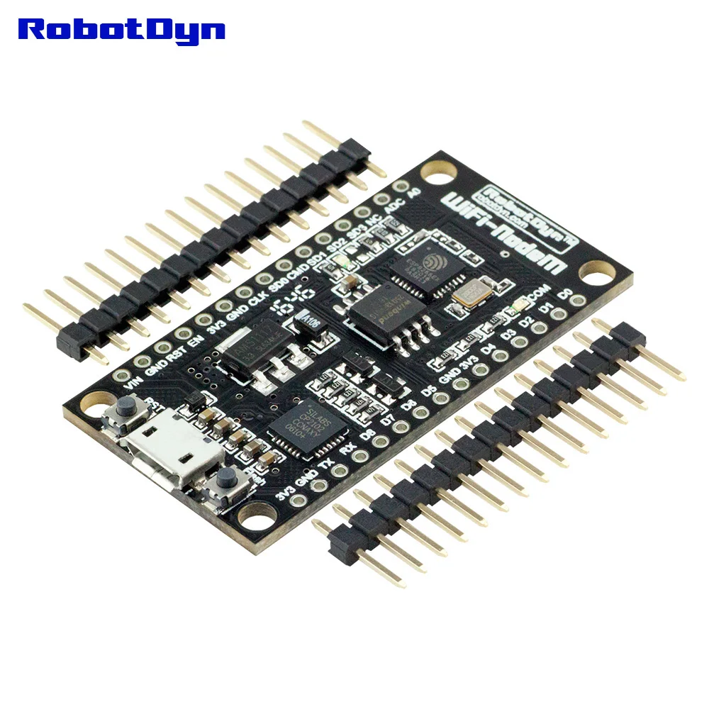Модуль Wi-Fi NodeMCU V3 Lua встроенная память ESP8266 + 16M flash USB-серийный CP2102 | Электронные