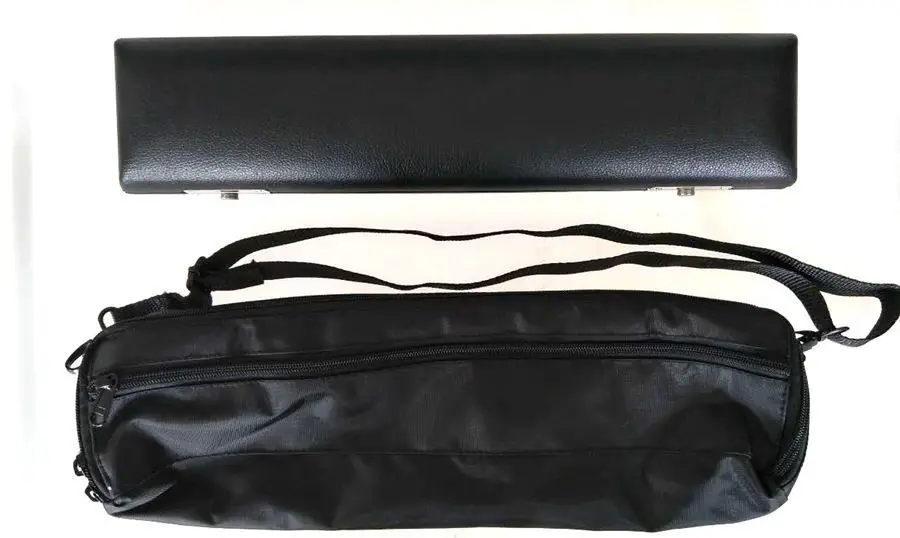 

Excellent 16 Holes Flute Case +Flute Cloth Bag Strong