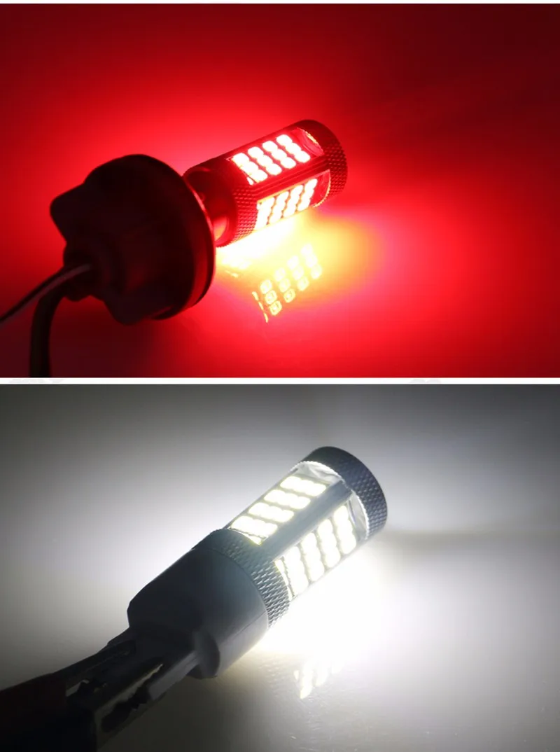 2 шт. автомобильные светодиодсветодиодный лампы T20 7443 W21/5W 66 SMD 2835 12 В|7443 w21/5w|t20 7443signal